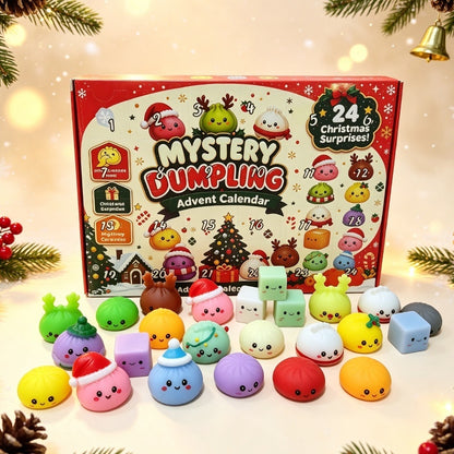 Dumpling Advent Calendar – 24 Squishy Christmas Surprises