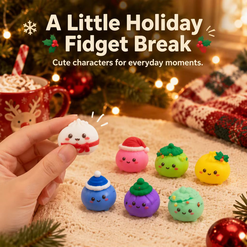 Dumpling Advent Calendar – 24 Squishy Christmas Surprises