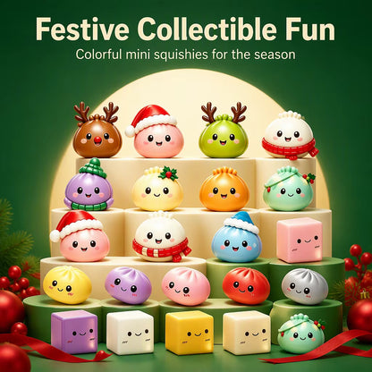 Mystery Dumpling Advent Calendar – 24 Squishy Christmas Surprises